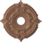 Ekena Millwork Attica Thermoformed PVC Ceiling Medallion Fits Canopies up to 5 5/8-in., Aged Copper CMP16ATCAC - alternate 1